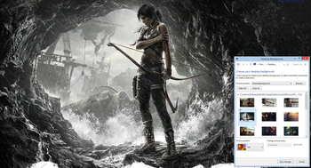 Tomb Raider Theme screenshot