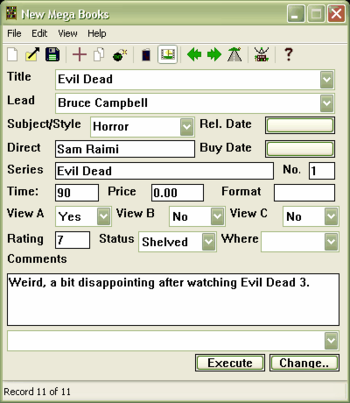 TomeBase screenshot 2