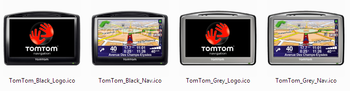 TomTom GPS Icons screenshot