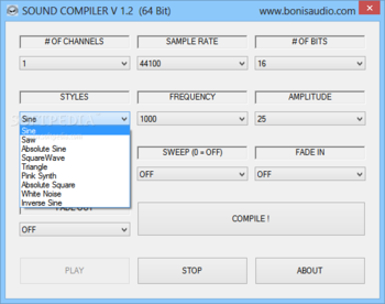 TONE COMPILER screenshot 3