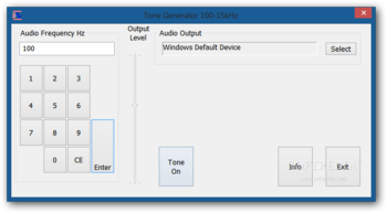 Tone Generator screenshot