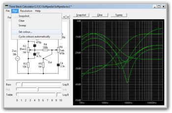 Tone Stack Calculator screenshot 2