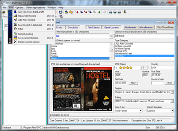 Tonys DVD Base Pro screenshot 3