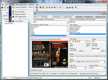 Tonys DVD Base Pro screenshot 4