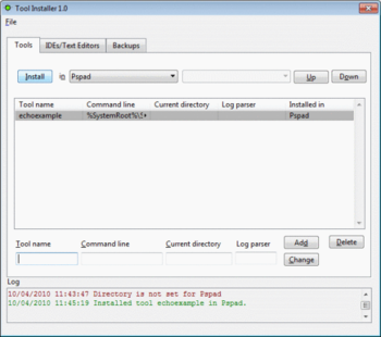 Tool Installer screenshot