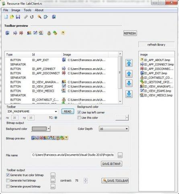 Toolbar Editor screenshot 3