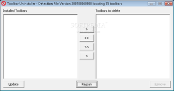 Toolbar Uninstaller screenshot