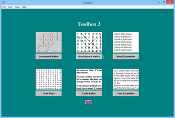 Toolbox screenshot