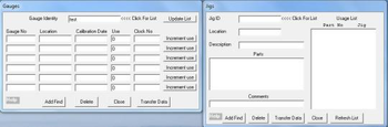 Tooling Control screenshot