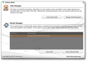Toolwiz BSafe screenshot