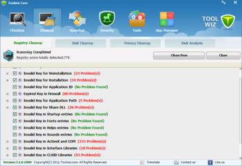 Toolwiz Care screenshot 2