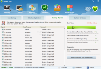 Toolwiz Care screenshot 7