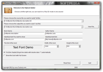 Toolwiz FlipBook screenshot