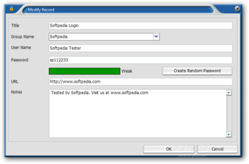 Toolwiz Password Safe screenshot 4