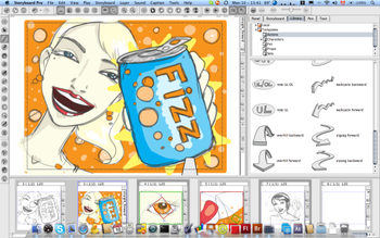 Toon Boom Storyboard Pro screenshot