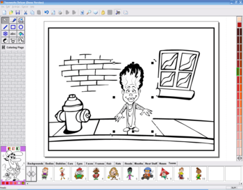 Toonworks Deluxe screenshot