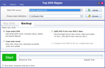 Top DVD Ripper screenshot 2