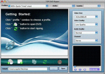 TOP DVD Ripper for Mac screenshot