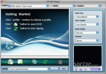 TOP DVD Ripper for Mac screenshot 2