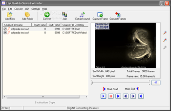 Top Flash to Video Converter screenshot