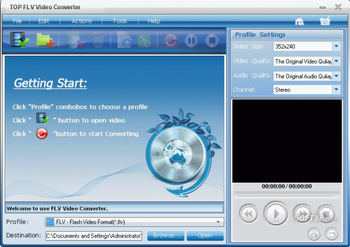 TOP FLV Video Converter screenshot 2
