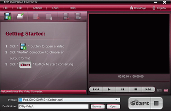 TOP iPod Video Converter screenshot