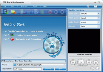 TOP iPod Video Converter screenshot 2