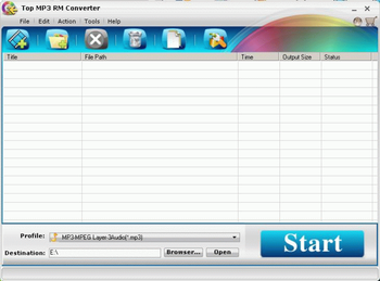 TOP MP3 RM Converter screenshot