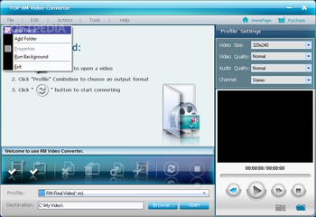 Top RM Video Converter screenshot 2