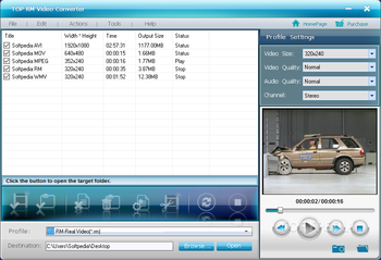 Top RM Video Converter screenshot 3