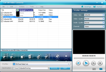 Top RM Video Converter screenshot 6