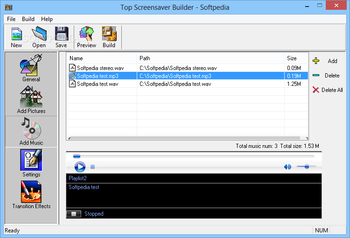 Top Screensaver Builder screenshot 3