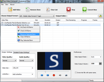 Top Video Converter screenshot