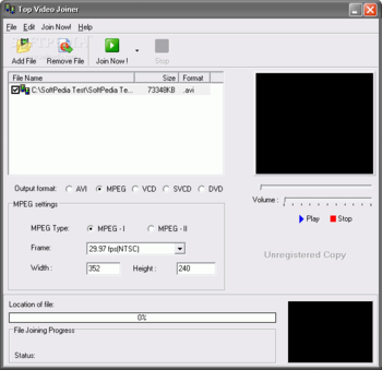 Top Video Joiner screenshot