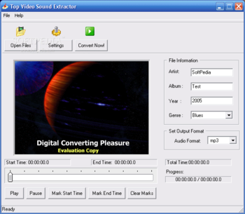 Top Video Sound Extractor screenshot