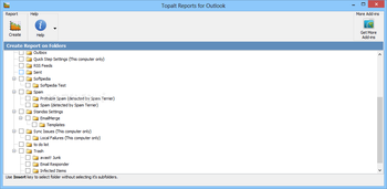 Topalt Reports for Outlook (formerly Topalt Reports) screenshot