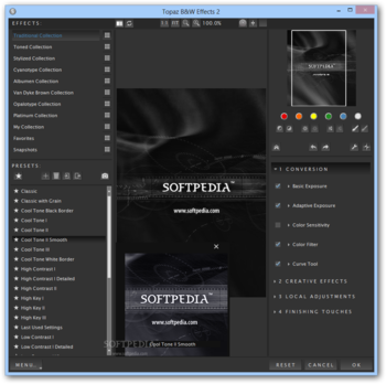 Topaz B&W Effects screenshot