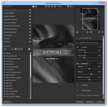 Topaz B&W Effects screenshot 2