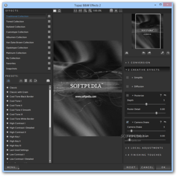 Topaz B&W Effects screenshot 3