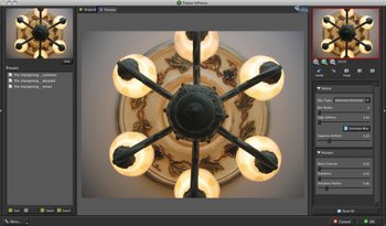 Topaz InFocus screenshot
