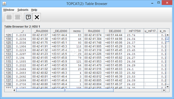 TOPCAT Full screenshot 13