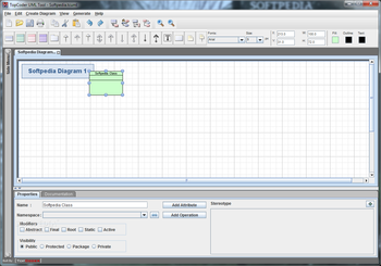 TopCoder UML Tool screenshot