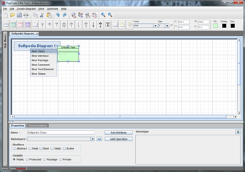 TopCoder UML Tool screenshot 2