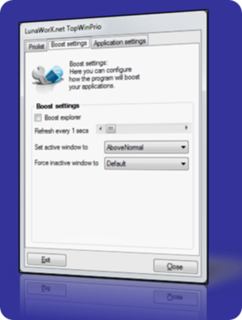 TopWinPrio screenshot