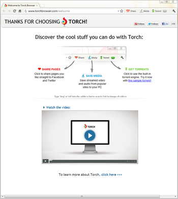 Torch screenshot