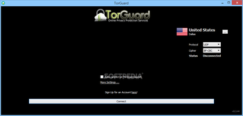 TorGuard screenshot