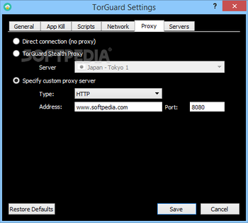 TorGuard screenshot 7