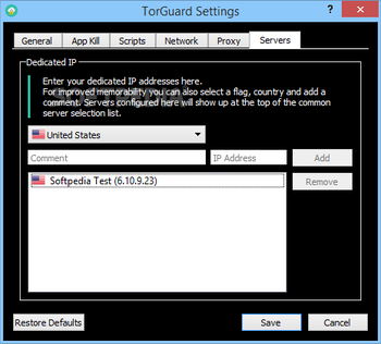 TorGuard screenshot 8