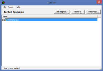 Torifier screenshot