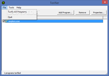 Torifier screenshot 2